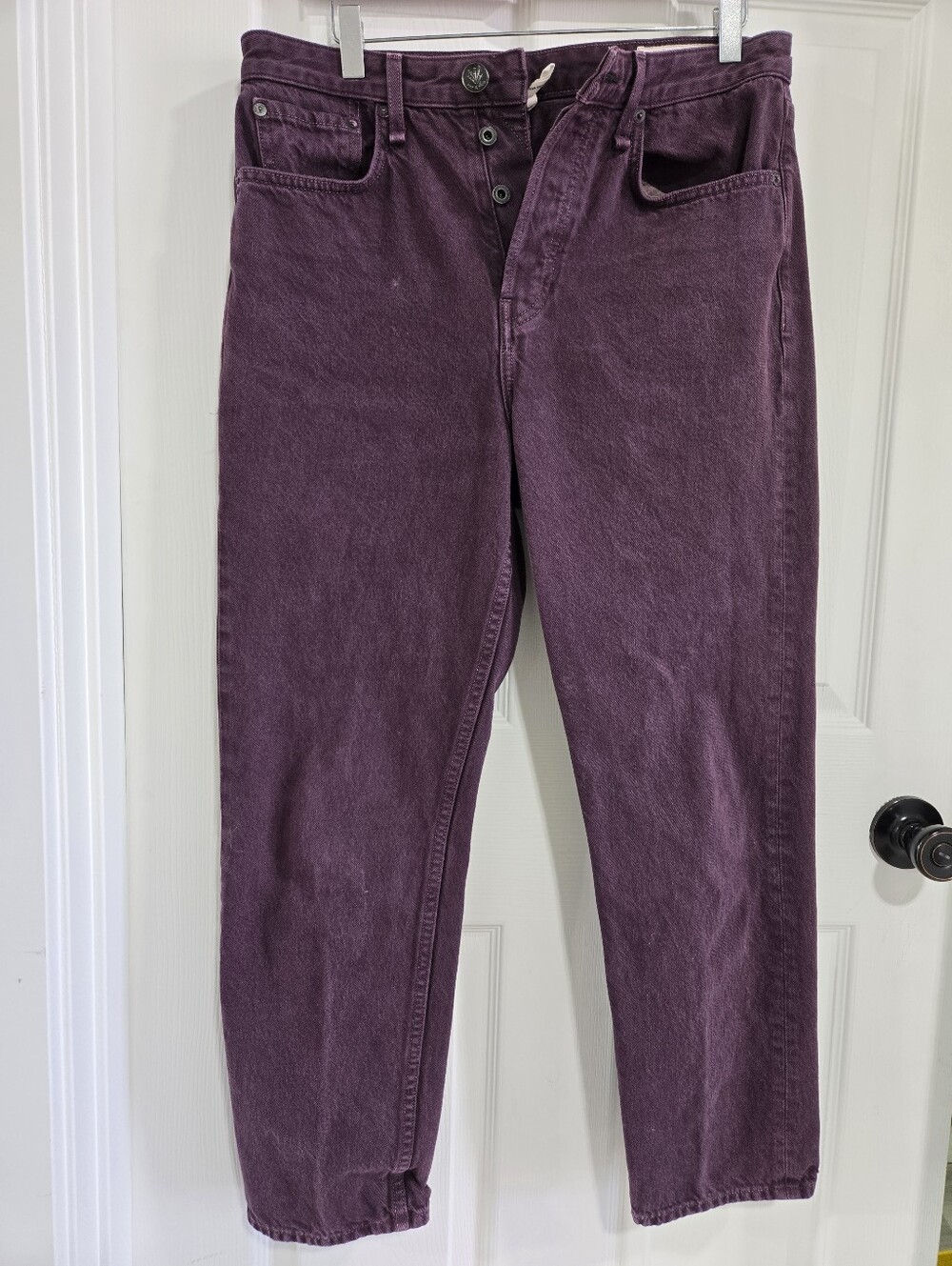 rag & bone Purple High-Waist Jeans